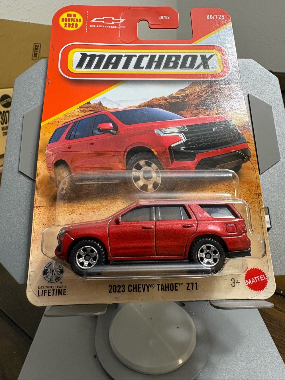 Matchbox 2023 Chevy Tahoe Z71 Die-Cast Toy SUV - Red